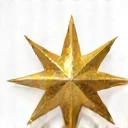 Icon representing premium quality, a shimmering gold star or diamond