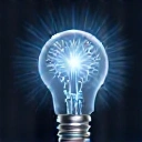 Icon for improved focus and mental clarity, such as a lightbulb or a clear thought bubble.